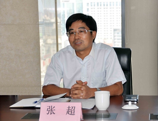 集团副总经理张超到新时代集团调研
